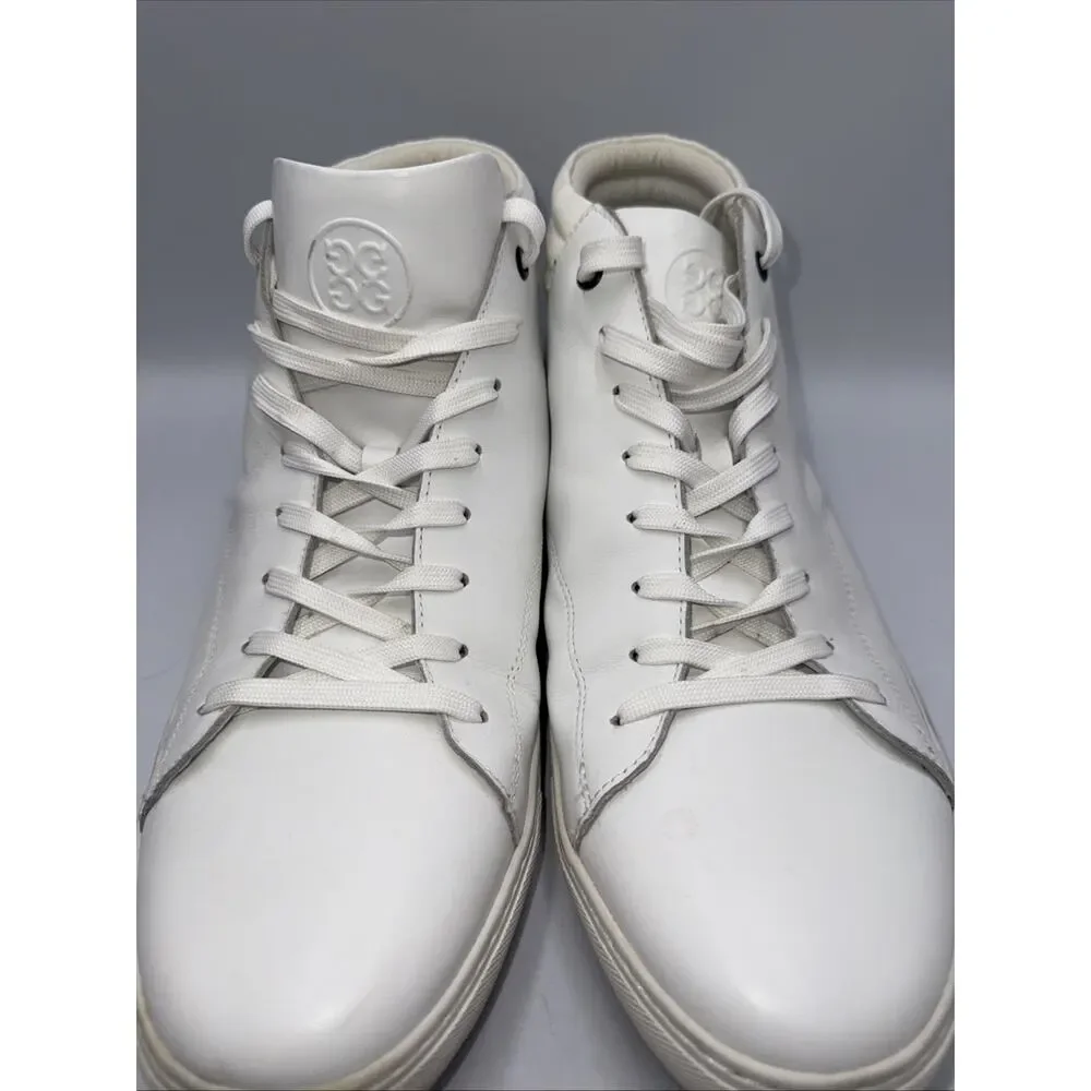 G4 G/FORE Mid Street Disruptor White Leather‎ Shoes Golf (G4MS19F10) Mens 12.5